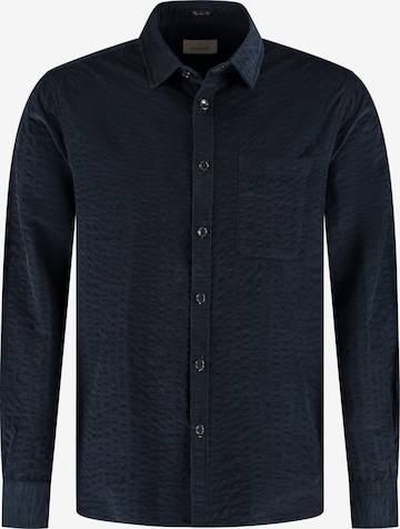 Dstrezzed Comfort Fit Hemd 'Patric' in Blau: Vorderseite