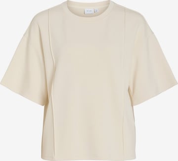 VILA Sweatshirt 'VITelana' i beige: forside