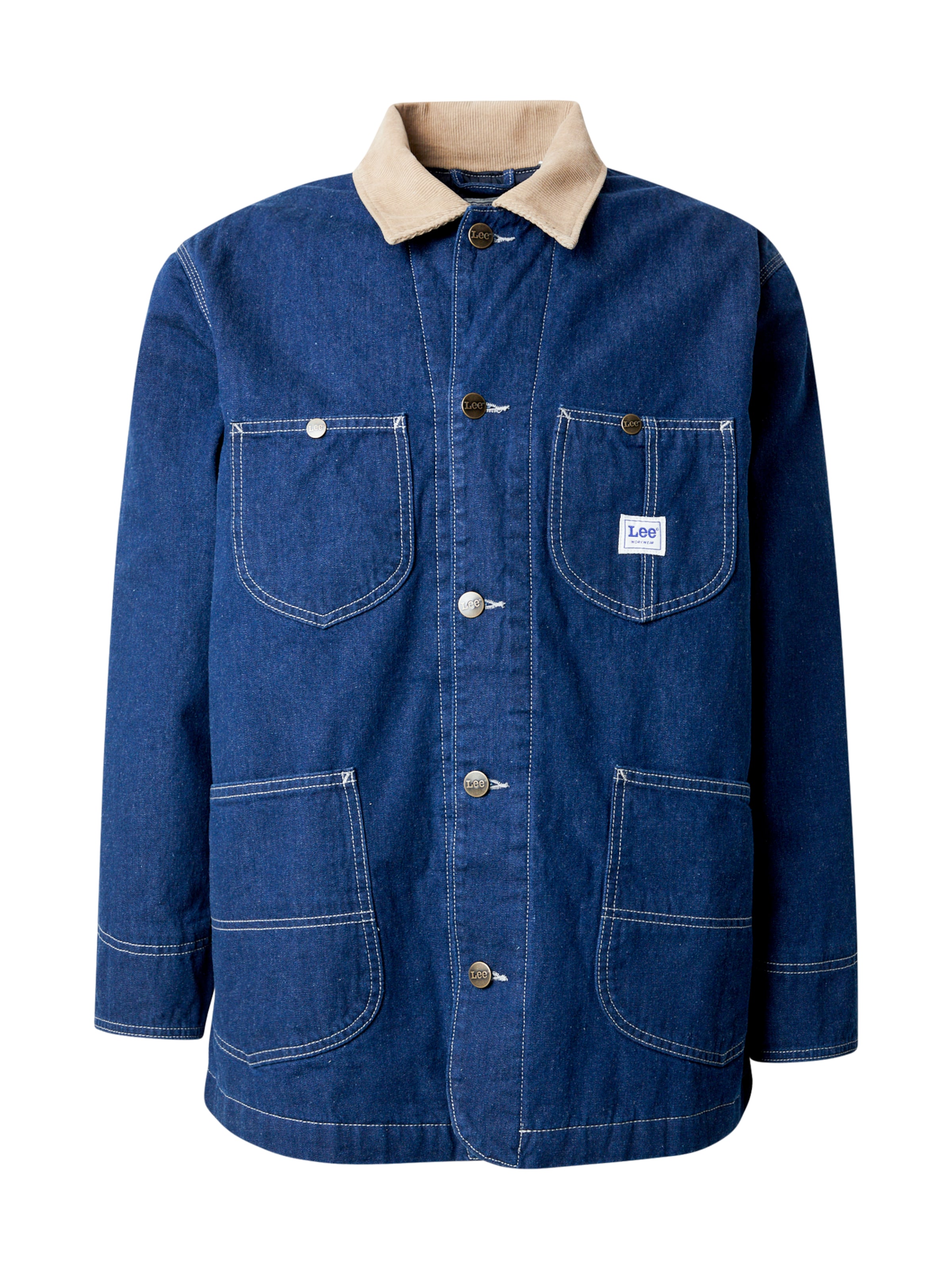 Lee Between-Season Jacket 'LOOSE LOCO JACKET' in Blue: front