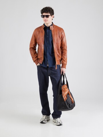 FREAKY NATION Between-Season Jacket 'Theis' in Brown