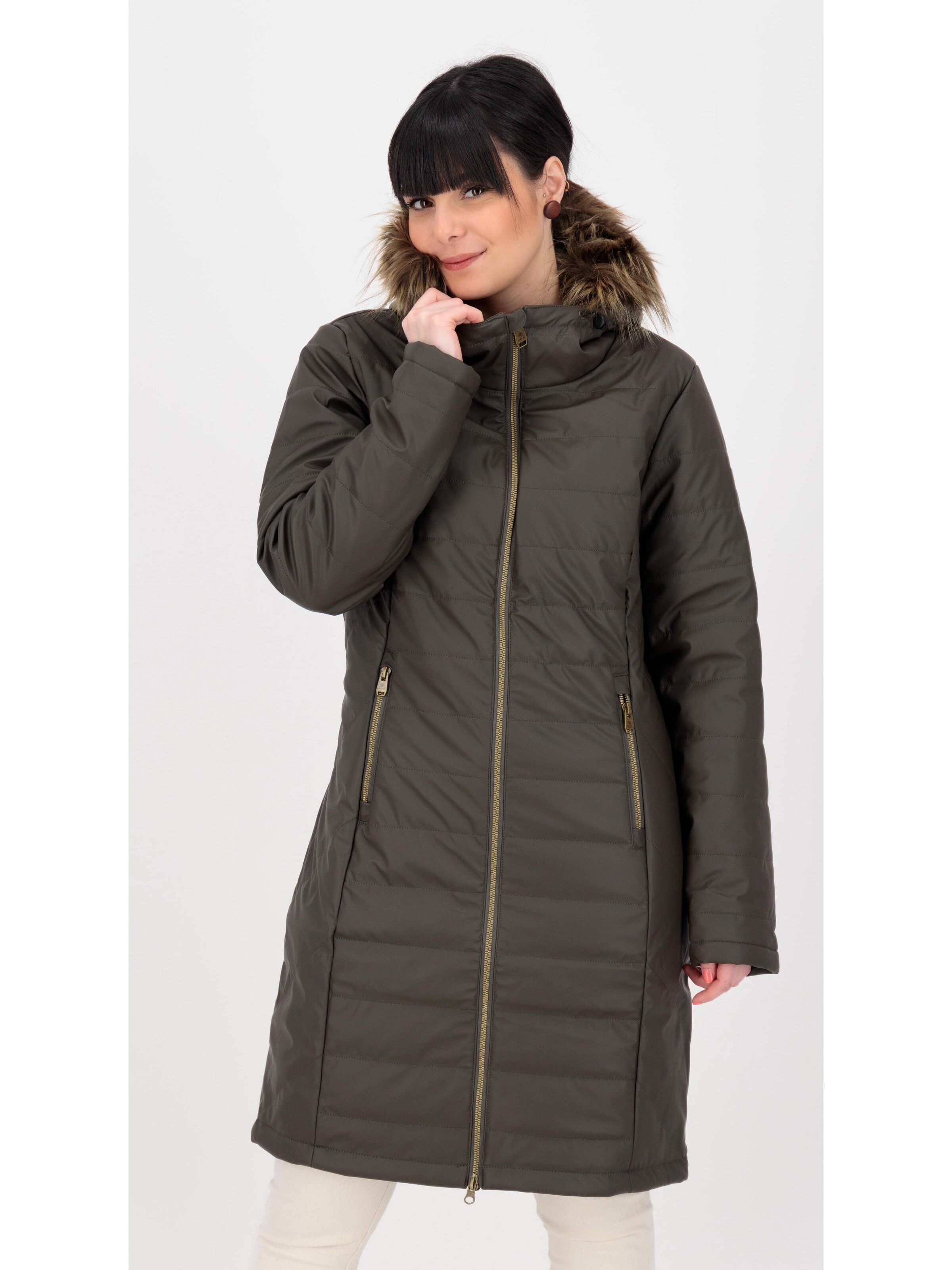 KILLTEC Outdoormantel 'GW 12' in Groen