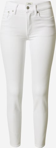 Polo Ralph Lauren Skinny Fit Дънки в бяло: отпред