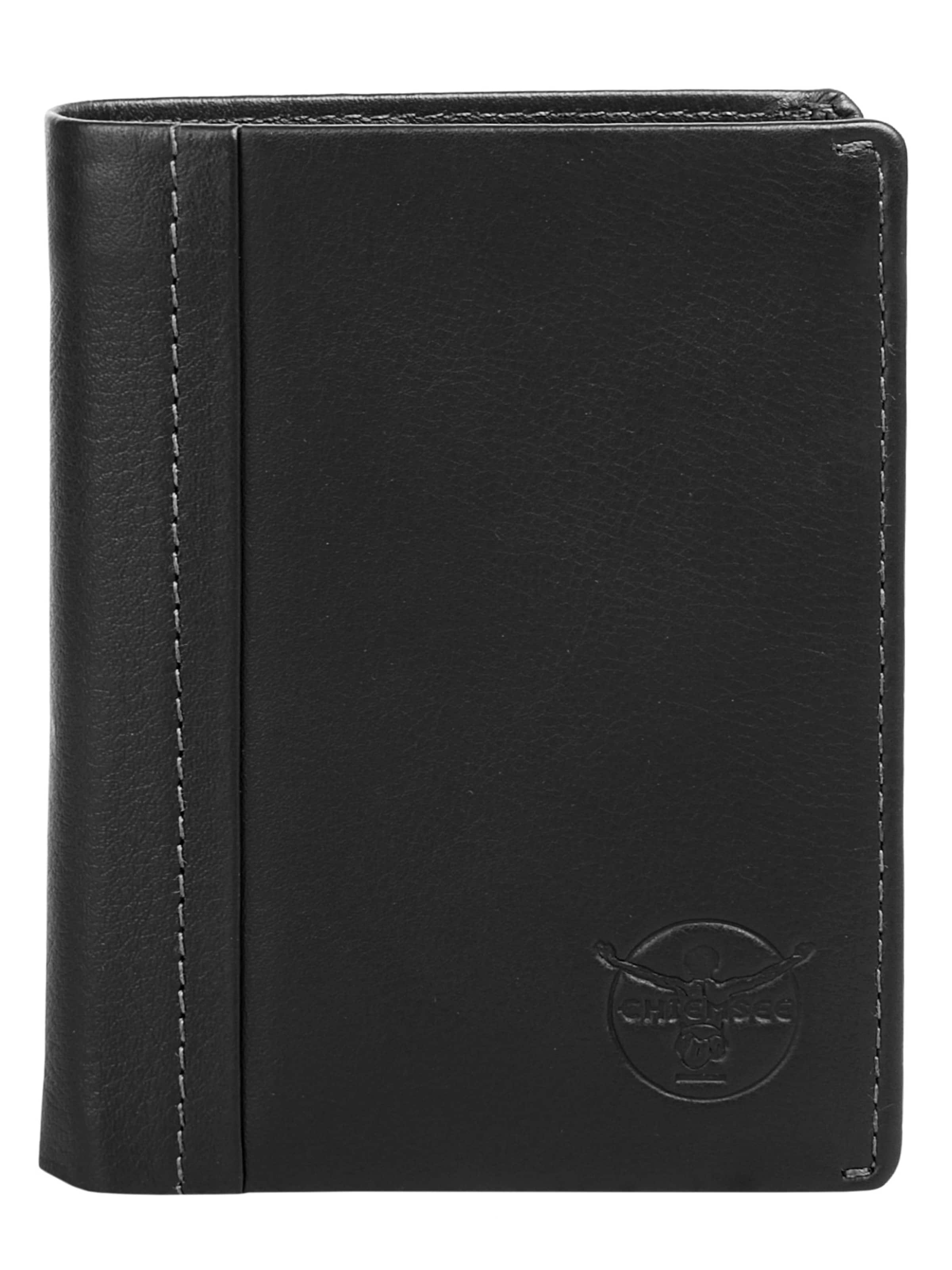 CHIEMSEE Wallet in Black: front