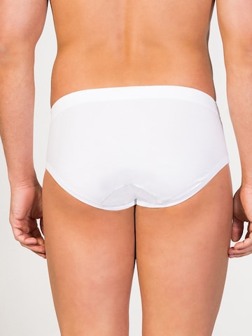 zd ZERO DEFECTS Slip 'Track Brief Organic Cotton' in White