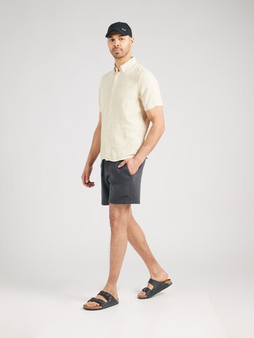 Regular Pantalon HOLLISTER en noir