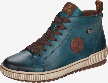 REMONTE High-Top Sneakers in Green: front