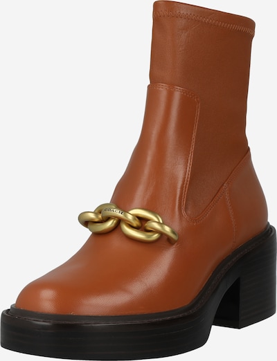 COACH Ankle Boots 'Kenna' in Chestnut brown / Gold, Item view