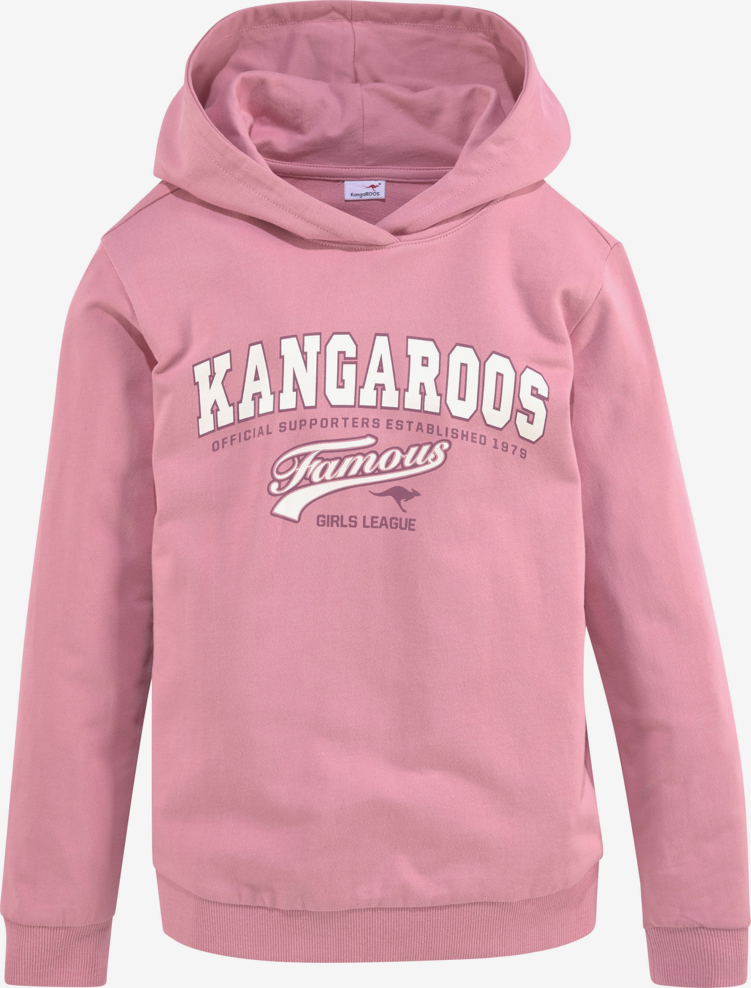 YOU Dusky | Sweatsuit in ABOUT KangaROOS Pink
