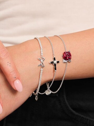 Bracelet Thomas Sabo en rouge : devant