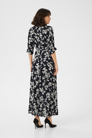 Kaffe Blousejurk 'Tine Amber' in Blauw