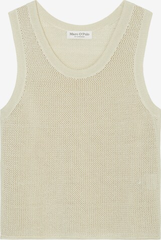 Tops en tricot Marc O'Polo en beige : devant