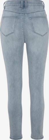 LASCANA Slimfit Jeans in Blau