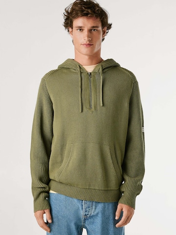 Pepe Jeans Trui 'Phoenix' in Groen: voorkant