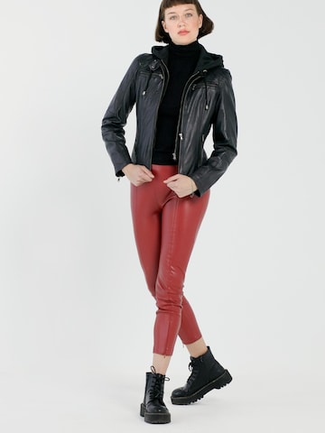 CBL Between-Season Jacket 'Lederjacke' in Black