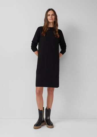 s.Oliver Gebreide jurk in Zwart