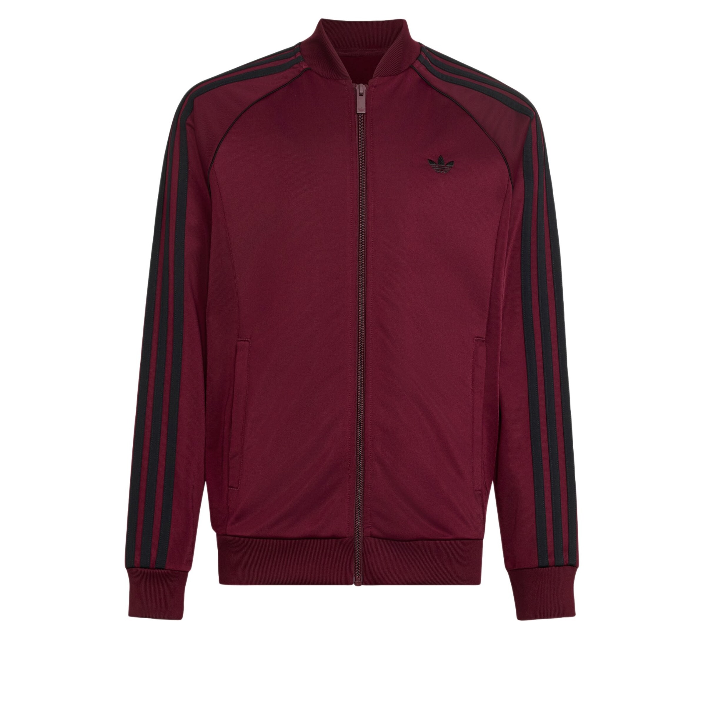 Veste de survêtement 'SST' ADIDAS ORIGINALS en rouge : devant