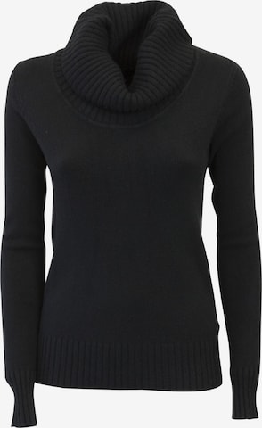 Influencer Pullover in Schwarz: predná strana