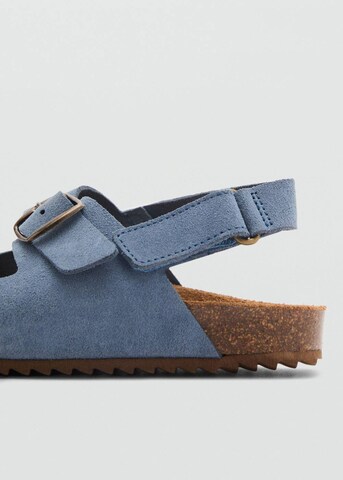MANGO KIDS Sandale 'Carloa' in Blau