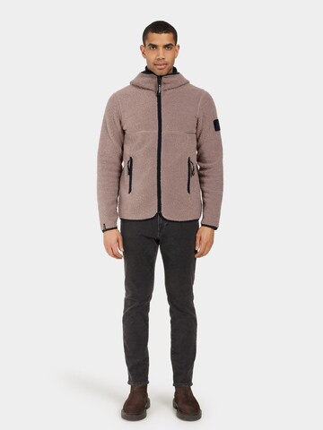 Veste en polaire fonctionnelle 'BROR USX FZ 3' Didriksons en marron