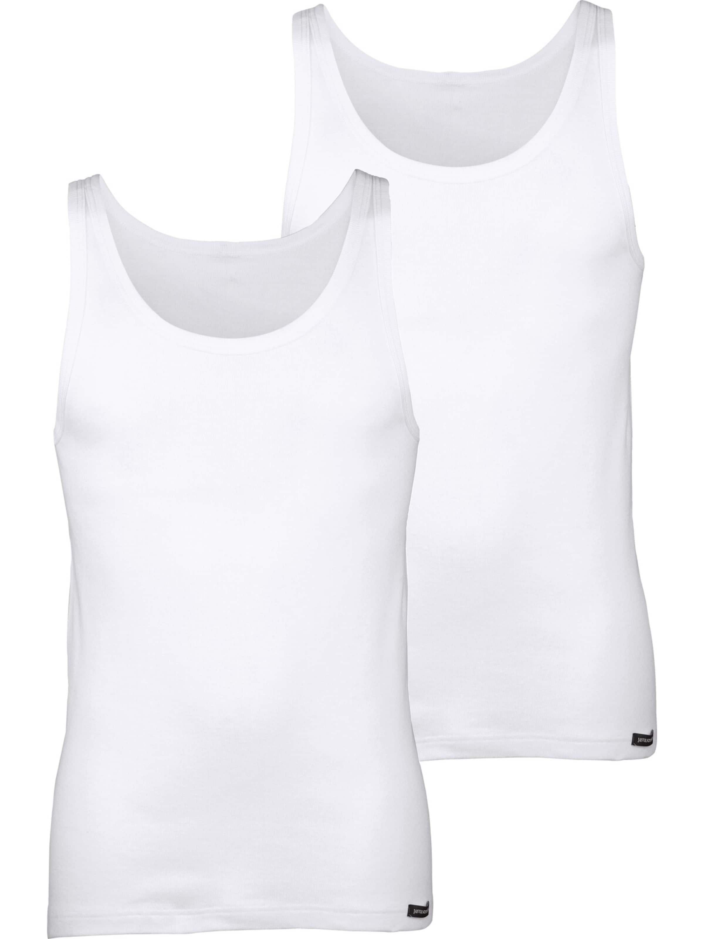 Jan Vanderstorm 2er Pack Unterhemd 'Soini' in Weiß: Vorderseite