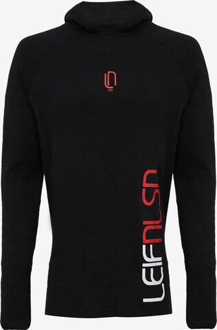 Leif Nelson Sweater in Black: front