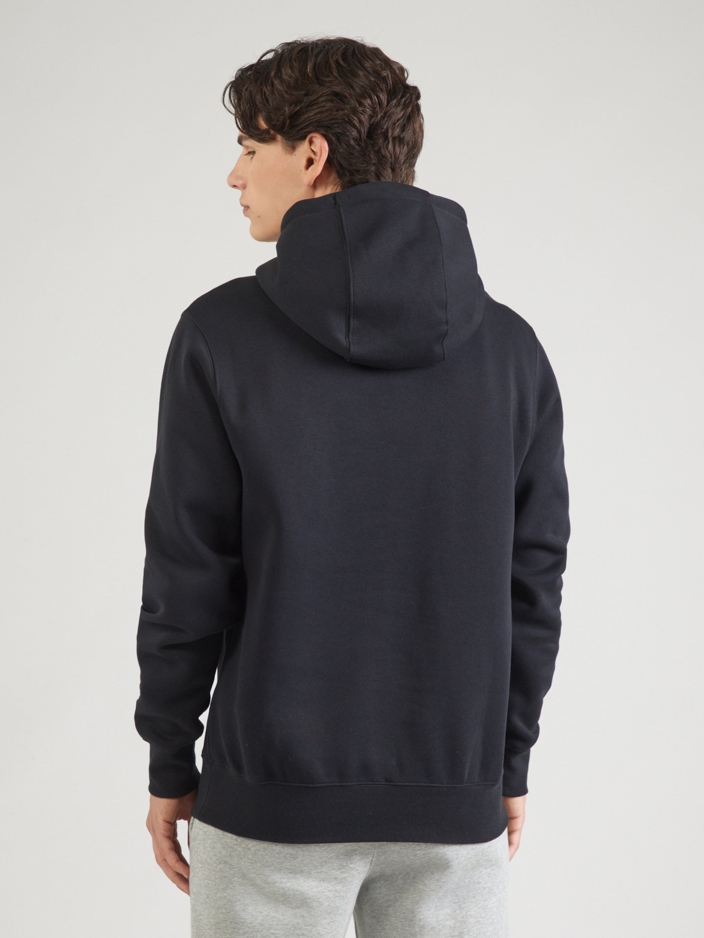 nike black hoodie asos