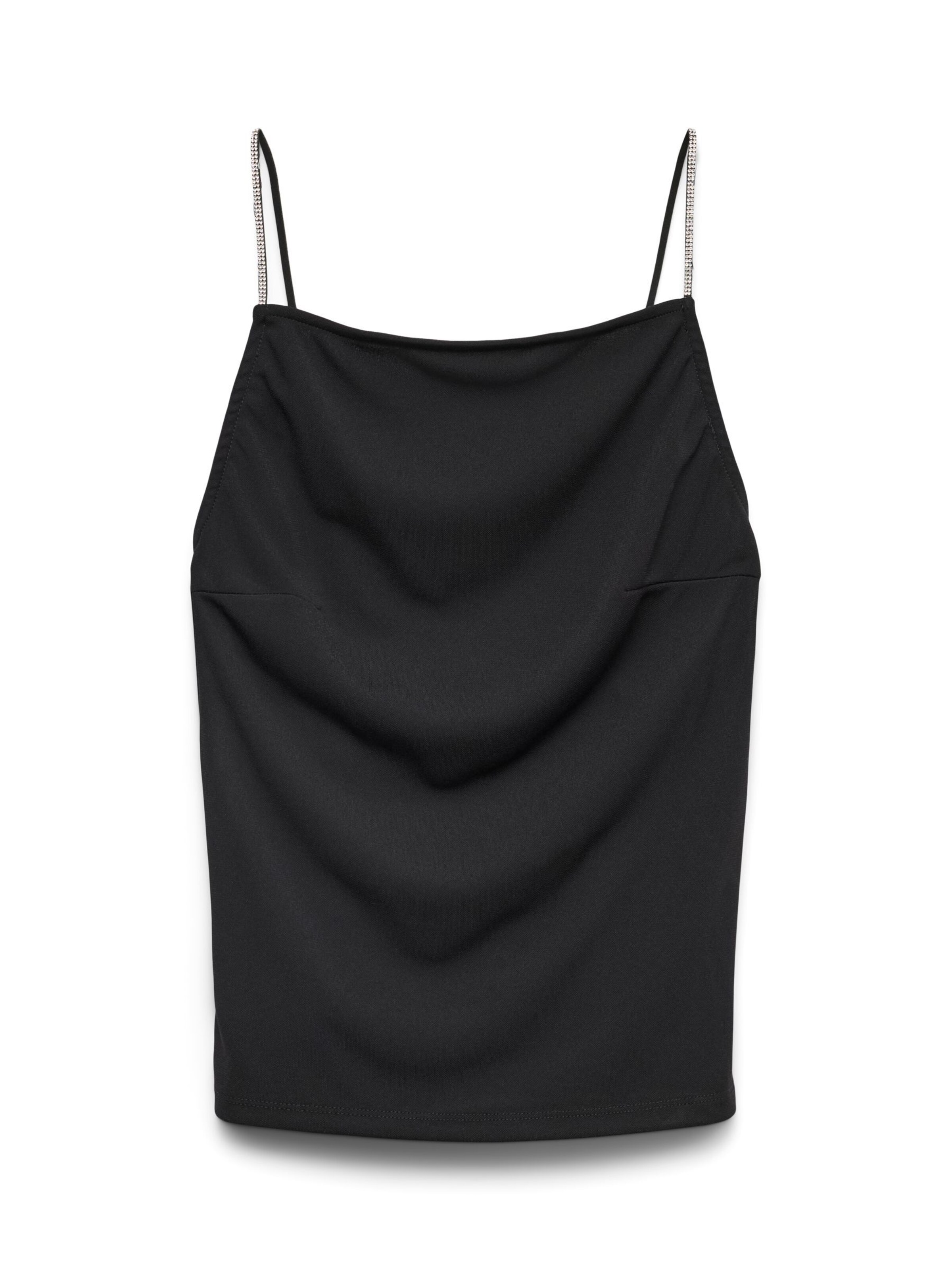 VERO MODA Top 'VMNavina' in Black: front