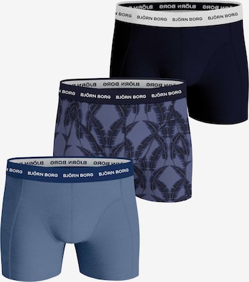 BJÖRN BORG Boxer shorts in Blue: front