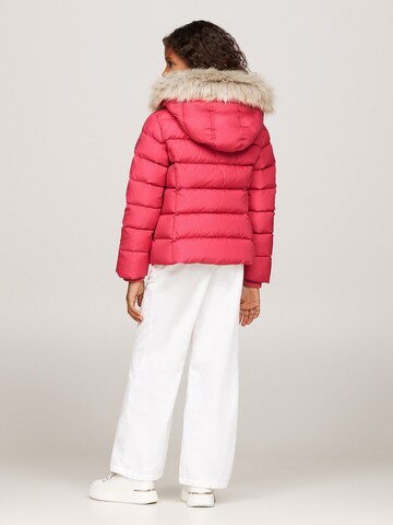 TOMMY HILFIGER - Casaco de inverno 'ESSENTIAL' em vermelho