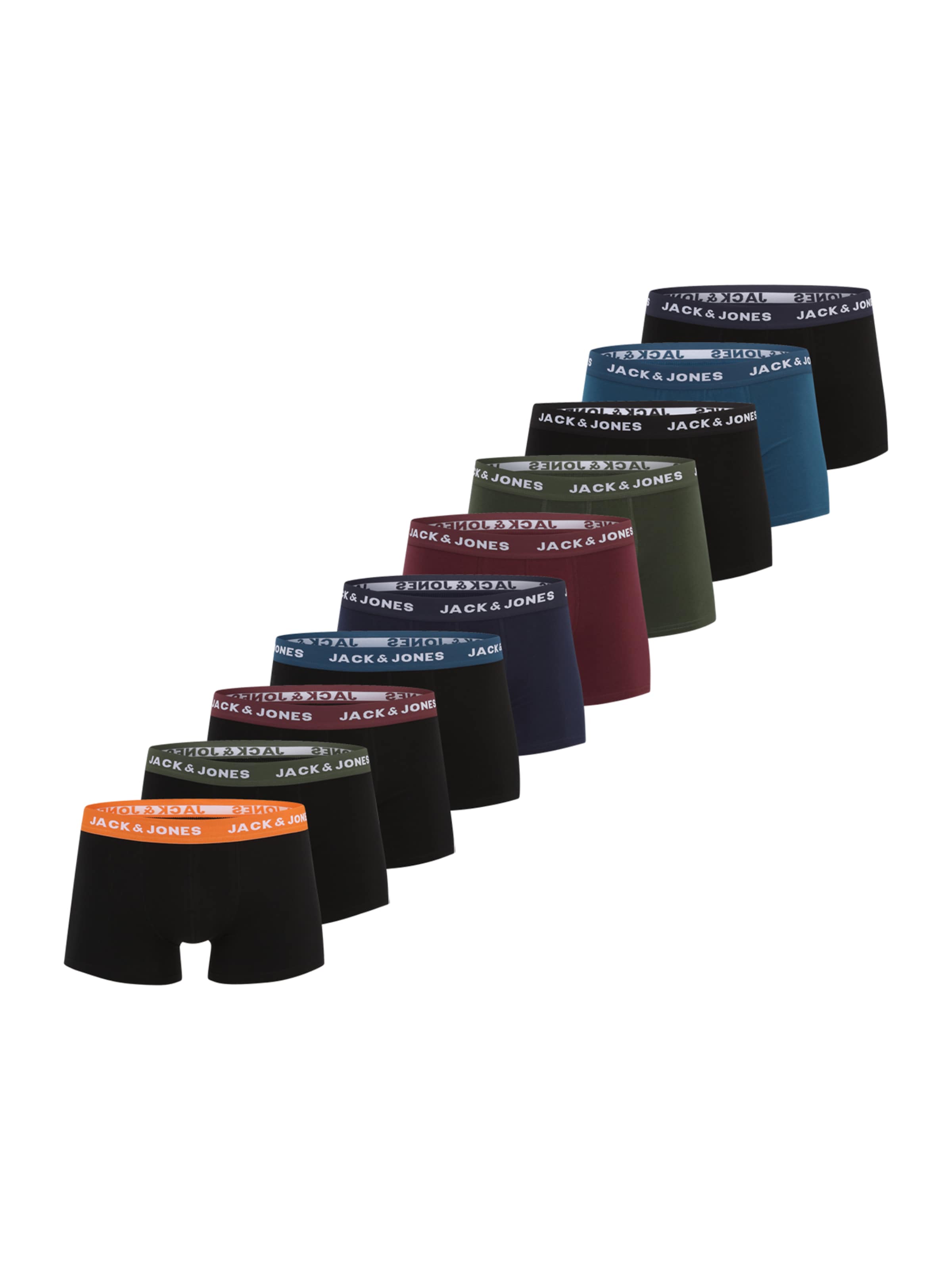 JACK & JONES Boxeralsók 'JACSolid' - kék: elől