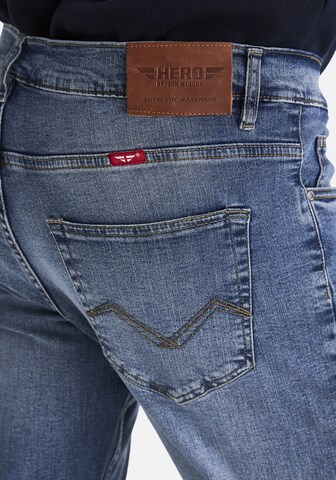 Regular Jean 'Denver' Hero en bleu
