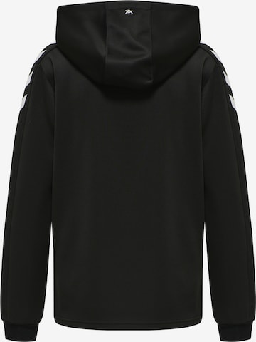 Hummel Athletic Zip-Up Hoodie in Black