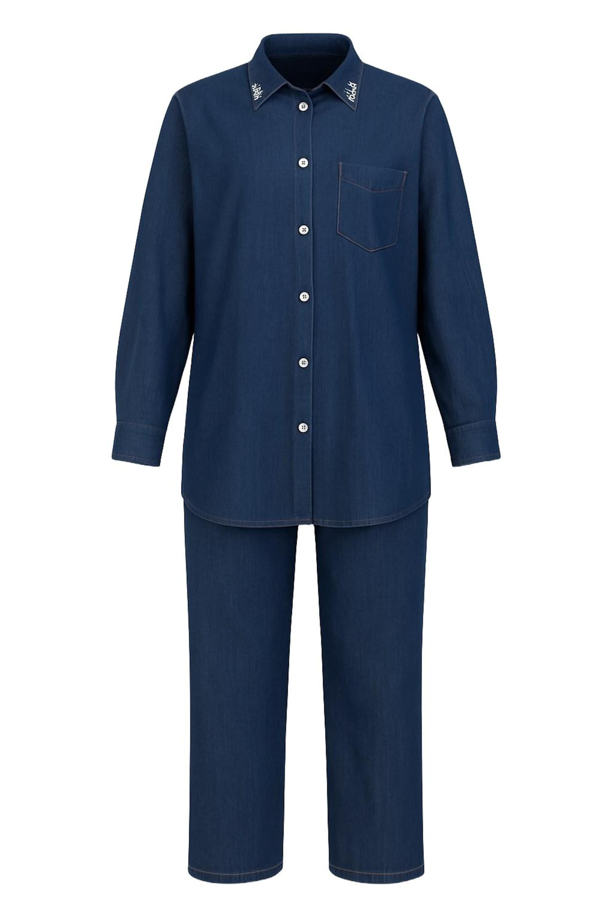 MODAMIHRAM Hosenanzug in Blau: Vorderseite