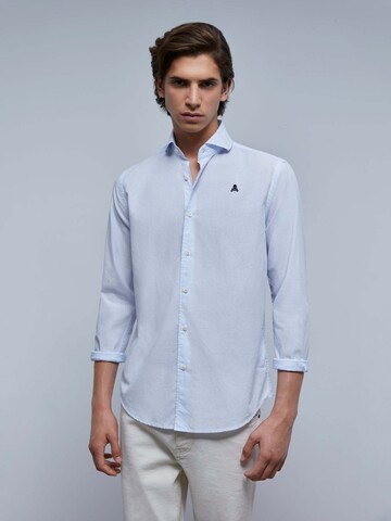 Coupe regular Chemise 'Elisée I' Scalpers en bleu