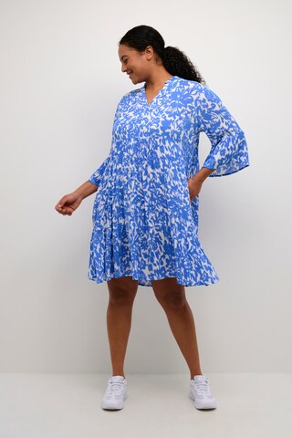 KAFFE CURVE Dress 'Cella' in Blue