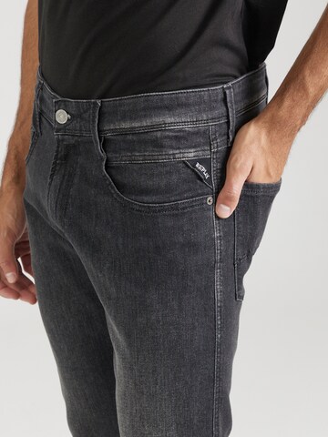 REPLAY Slimfit Jeans 'Anbass' in Grau