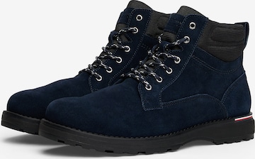 TOMMY HILFIGER Schnürstiefel in Blau: Vorderseite