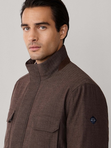 Veste mi-saison 'Bone Lux' Hackett London en marron