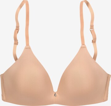 LASCANA Push-up Bra in Beige: front