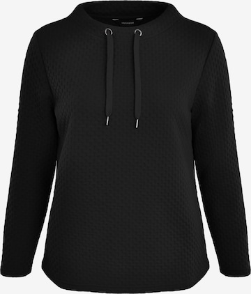 Navigazione Sweatshirt in Zwart: voorkant