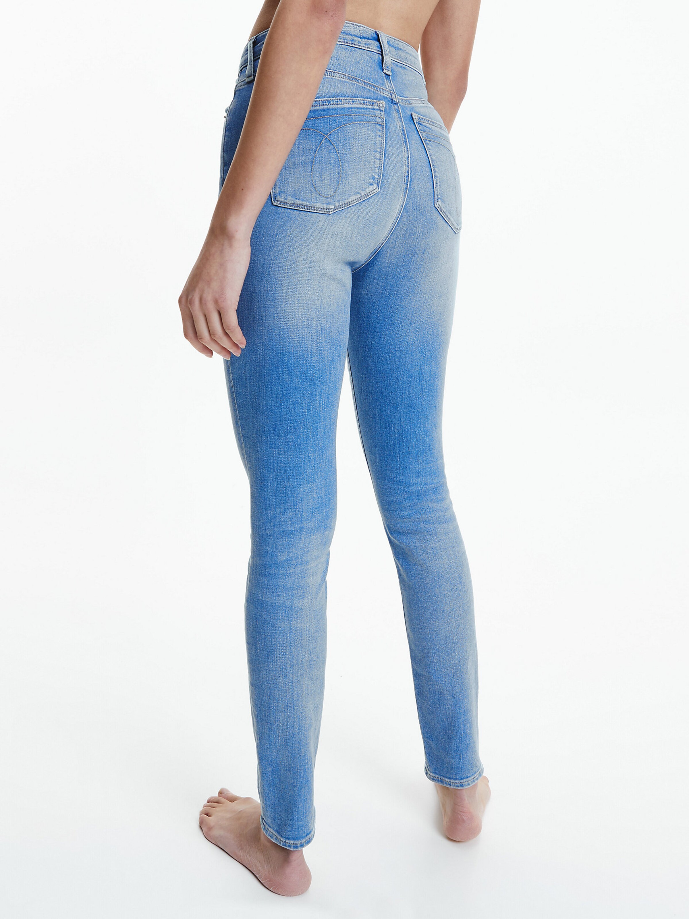 Frauen Jeans Calvin Klein Jeans Jeans in Blau - GE61847