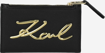 Karl Lagerfeld Wallet in Black: front