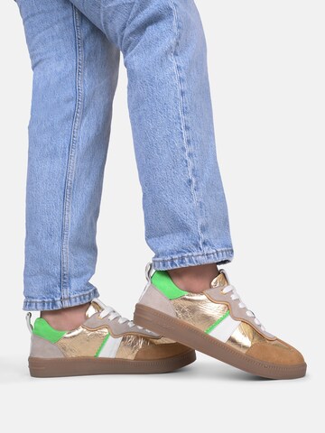 Baskets basses 'RONJA' Crickit en or