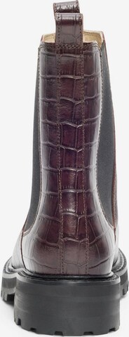 Chelsea Boots 'VILMA' SELECTED FEMME en marron