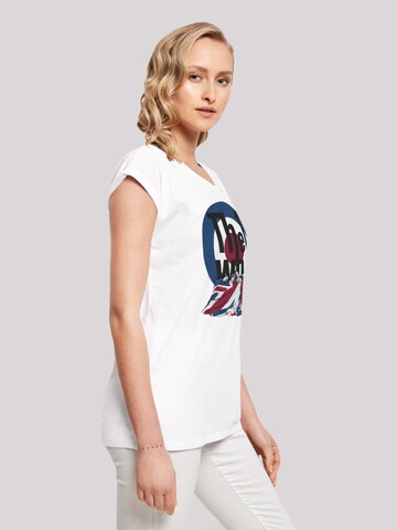 F4NT4STIC Shirt 'The Who Flag Blanket' in Wit