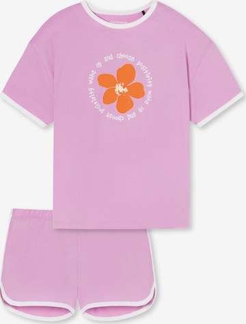 SCHIESSER Pajamas in Pink: front