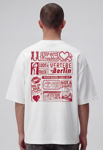 T-Shirt 'Troubles' Vertere Berlin en blanc : devant