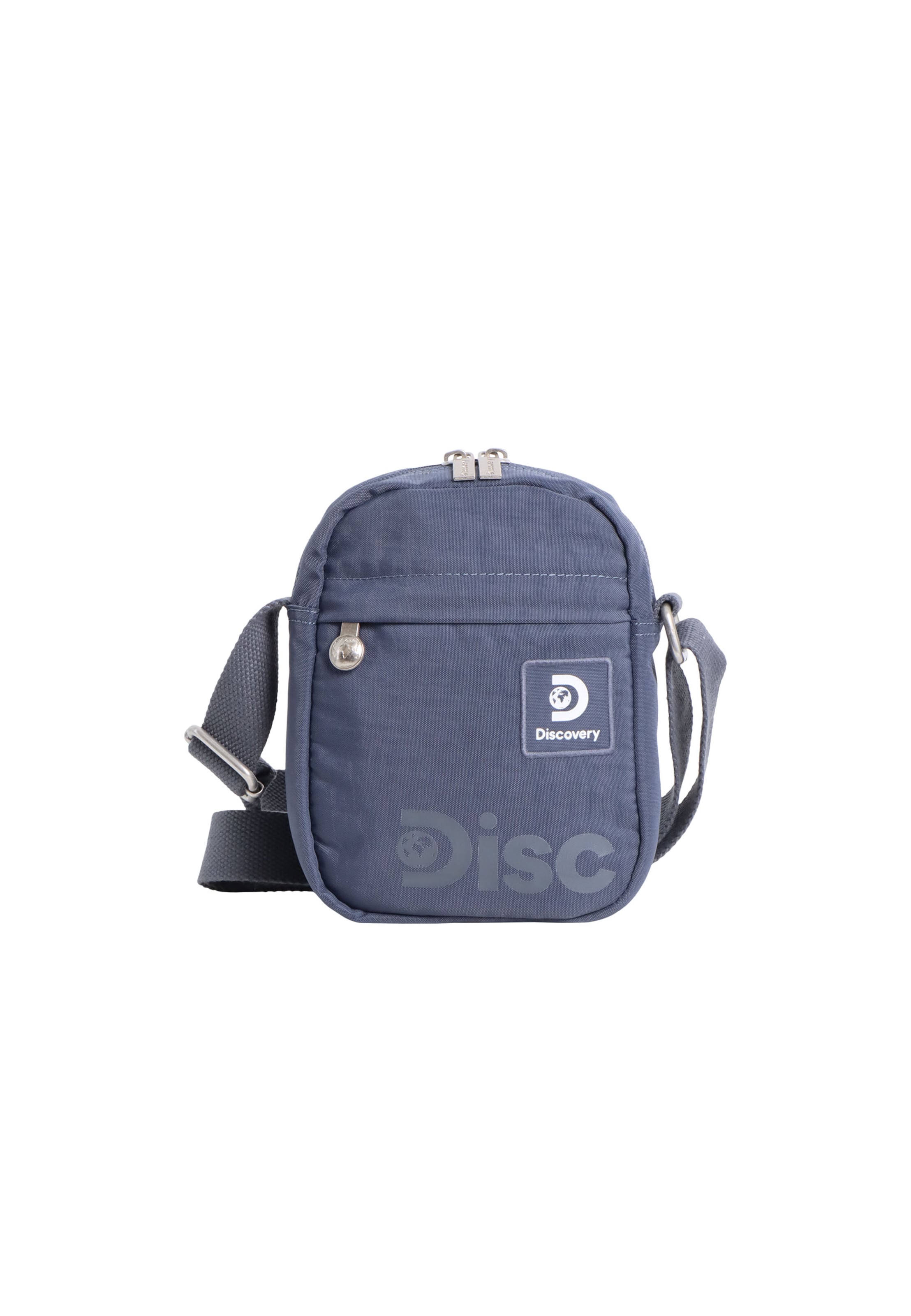 Discovery Crossbody bag 'Commuter' in Grey: front