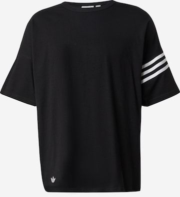 ADIDAS ORIGINALS Футболка 'Neuclassics' в Черный: спереди
