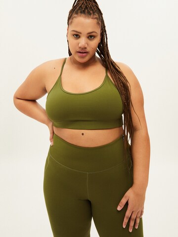 ARMEDANGELS Bralette Bra 'Saatya' in Green: front